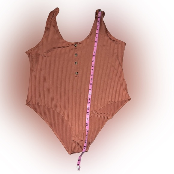 NWT H&M HM ribbed bodysuit sexy women’s XXL 2XL snaps - Picture 5 of 5
